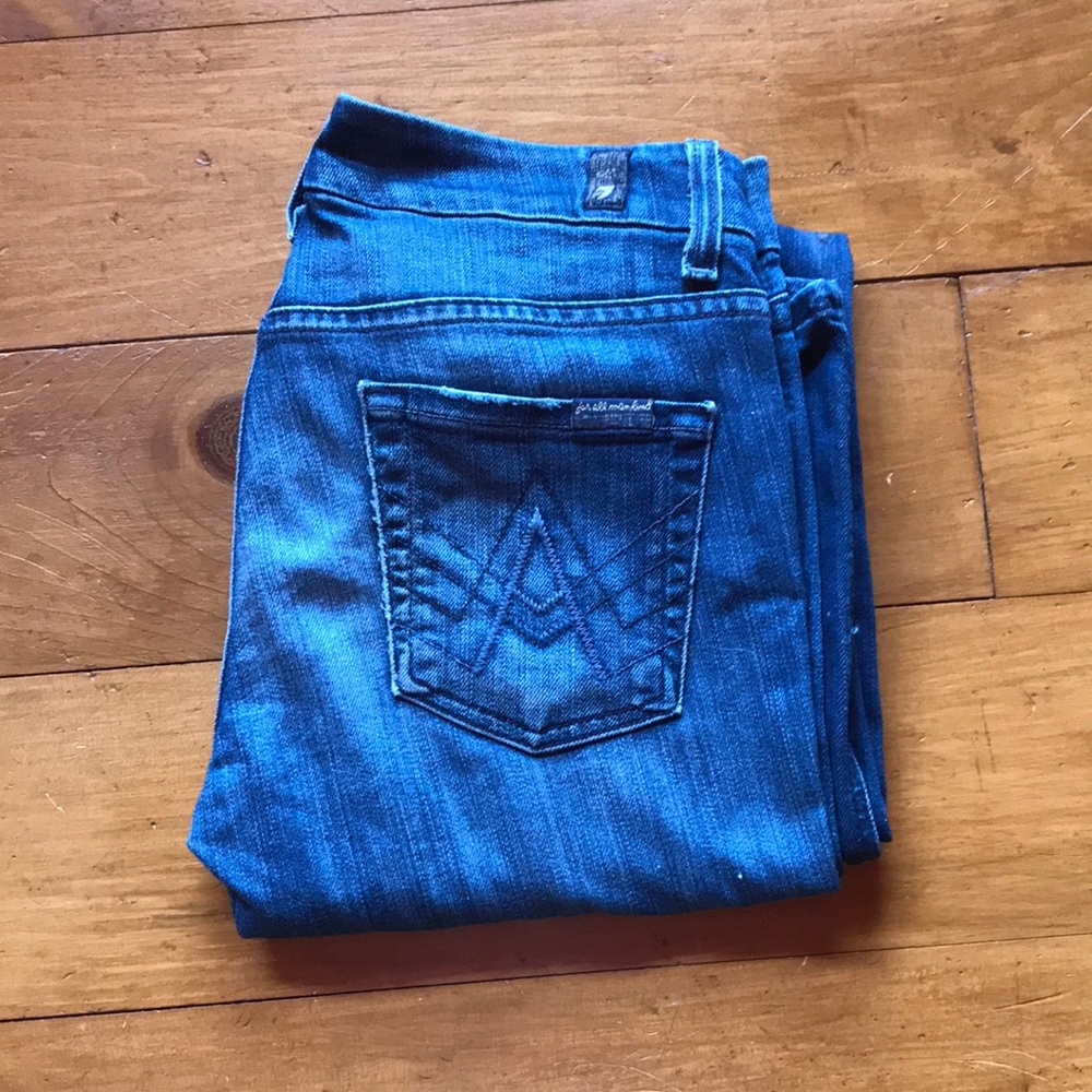 7 For all mankind. A pocket jeans.